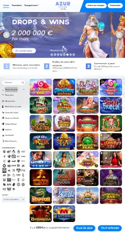 la aplicación e interfaz de WIN CASINO