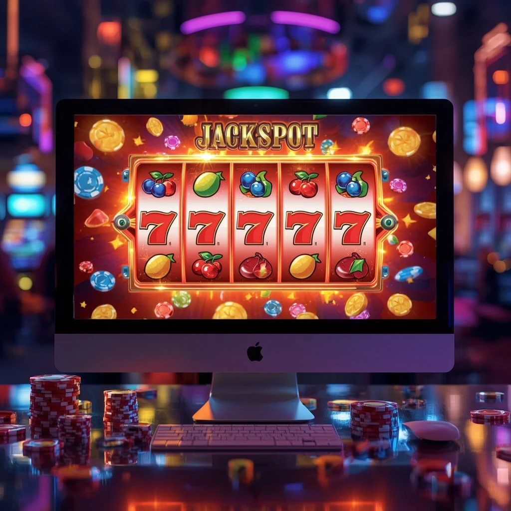 tragamonedas en el monitor WIN CASINO